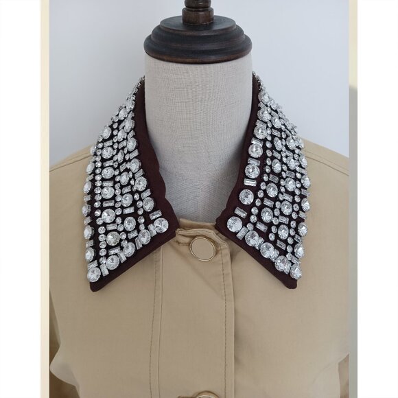 Veronica Beard Embroidered Army Jacket - Picture 3 of 10